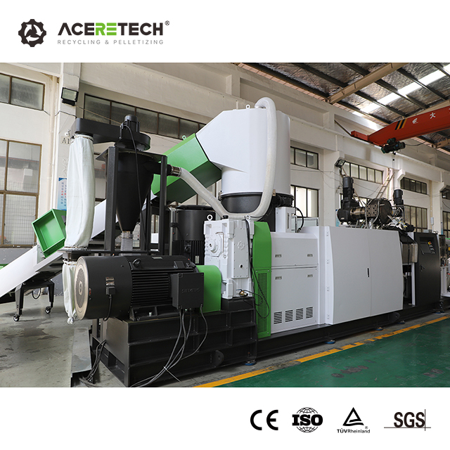 ACS-Pro Professional Team Service Reciclagem de Plásticos Máquina de Peletização Com Dispositivo de Remoção de Poeira